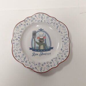 Disney Remy's Ratatouille Adventure Dessert Plate NEW